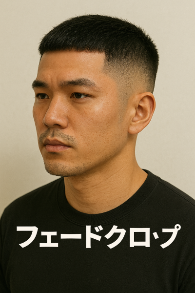 クロップフェードスタイル!