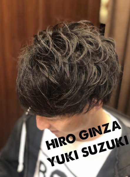 カッコイイ髪型 ヘアカタログ 高級理容室 床屋 ヒロ銀座ヘアーサロン