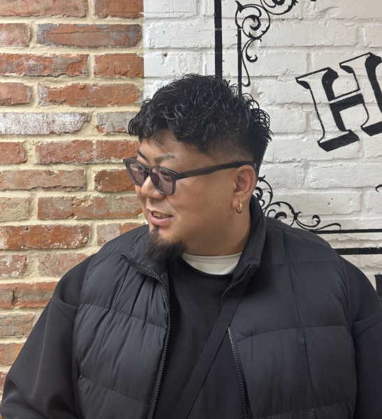 清潔感と遊び心を両立したフェードスタイル