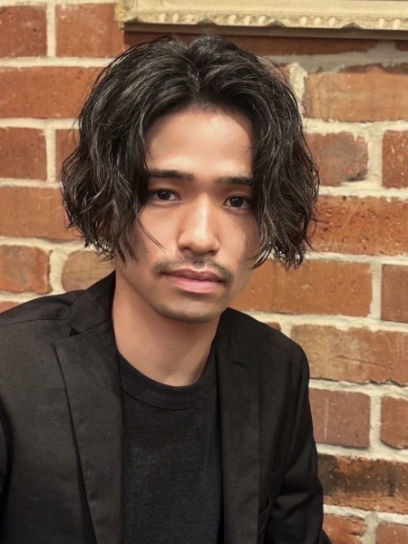 【HIRO GINZA仙台本店-/センターパートサーフカール
