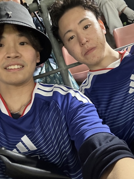 日本代表の試合観戦に行ってきました！