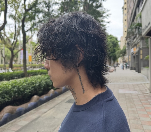 日韓系狼尾髮型