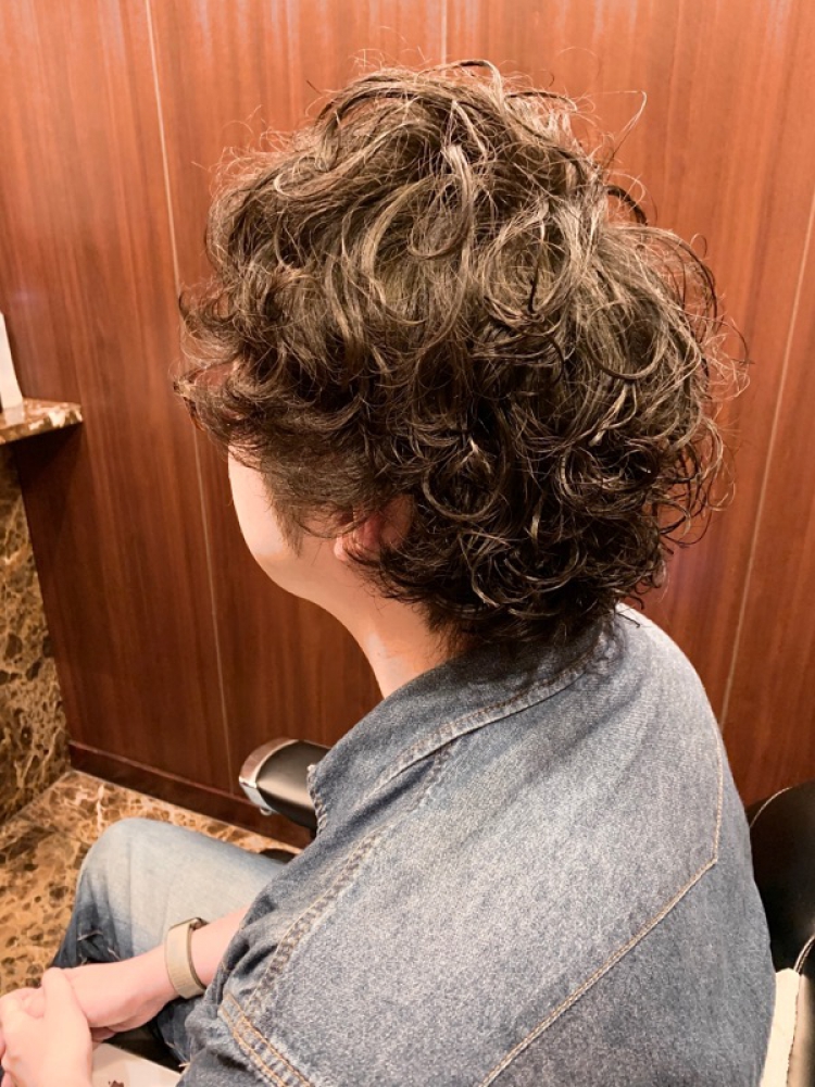 ウルフスタイル｜ヘアカタログ｜高級理容室 床屋 ヒロ銀座ヘアーサロン
