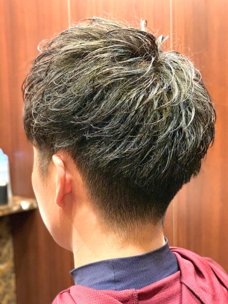 トレンド ヘアカタログ 高級理容室 床屋 ヒロ銀座ヘアーサロン