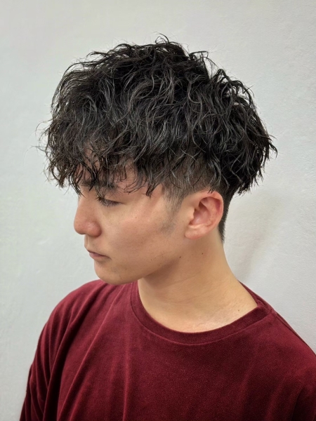 ツイスパで魅せる束感ショート