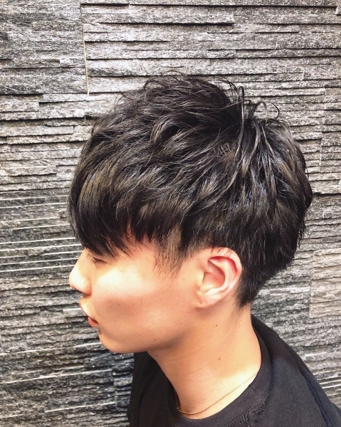 ツーブロックモードスタイル ヘアカタログ 高級理容室 床屋 ヘアサロン Premium Barber プレミアムバーバー