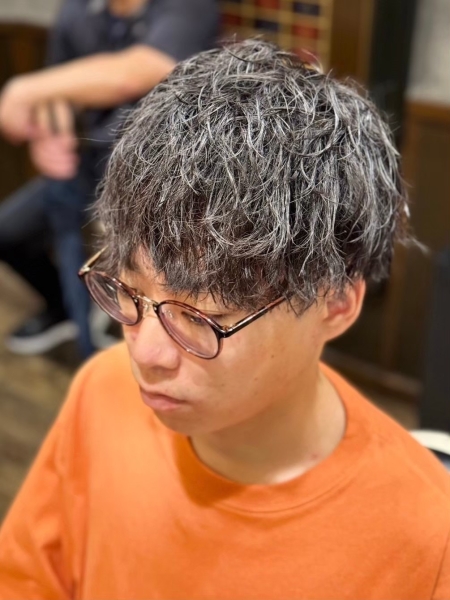 やりすぎないメンズパーマ