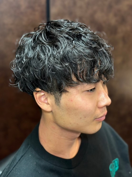 強すぎ無いオシャレパーマ