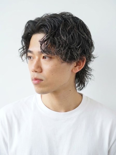 波巻きセンターパートウルフ