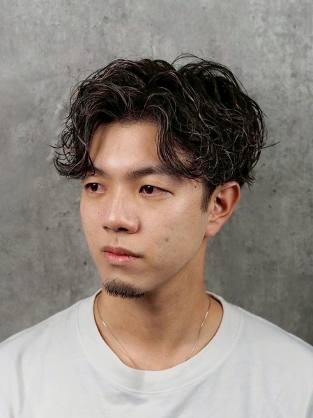 大人の余裕◎波巻きパーマスタイル
