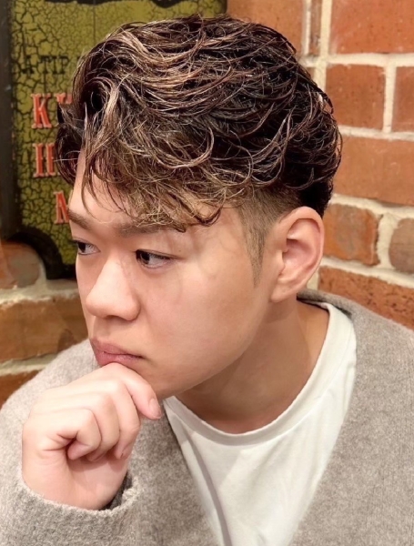 大人の色気漂うパーマ