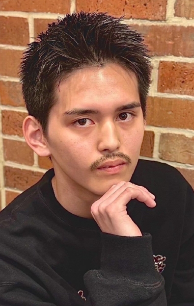 爽快感溢れる刈り上げスパイキー