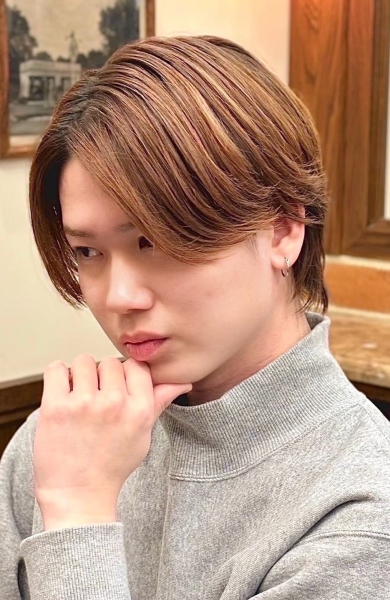 柔らかく見せるニュアンスパーマ