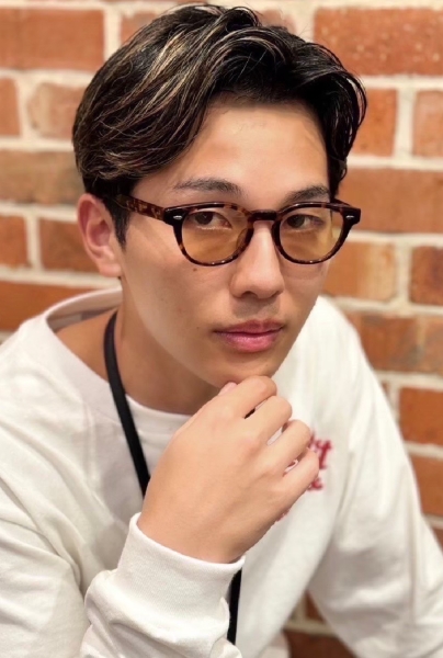 自然体でナチュラルなセンターパート