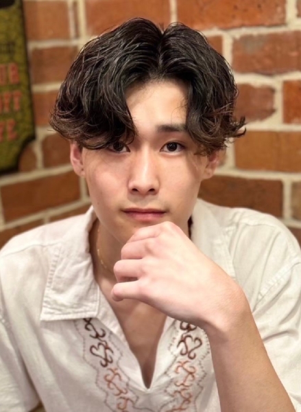 こなれ感漂うセンターパート