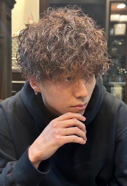 圧倒的個性派プードルパーマ