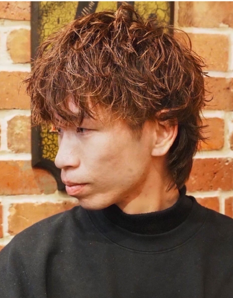 ラフに決まる無造作マッシュ