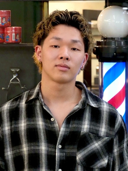 個性が光るマレットスタイル