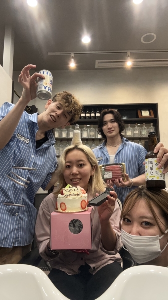 スタッフの誕生日でした！おめでとう祝