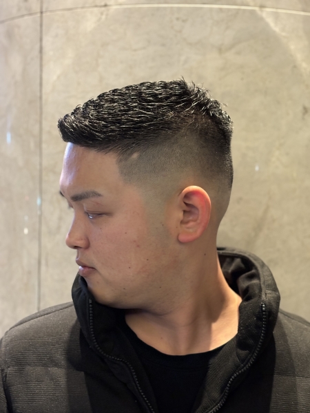 スキンフェード×濡れパン