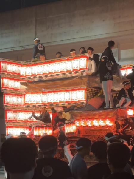 地元のお祭りに行ってきましたー！