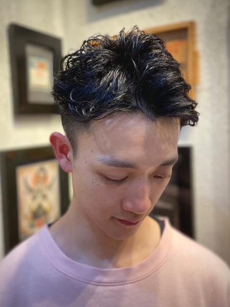 ショートでも◎ セットしやすいワンカールパーマ