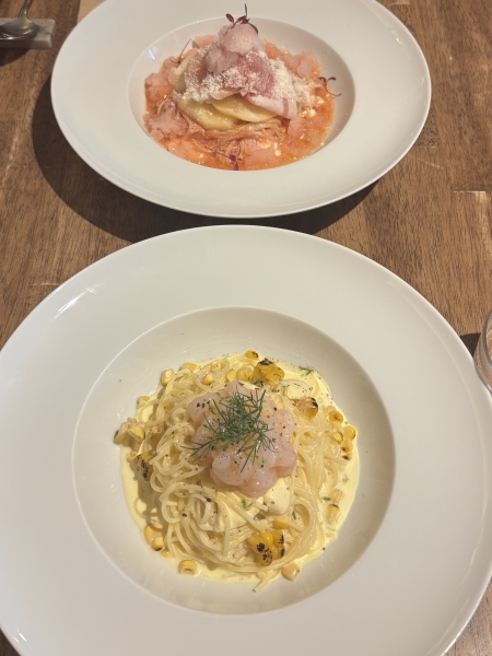 パスタ食べてきました！