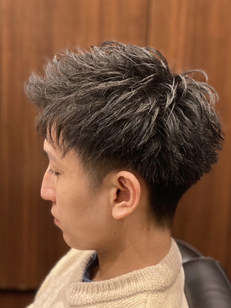 セットも楽ちん！！アップバング