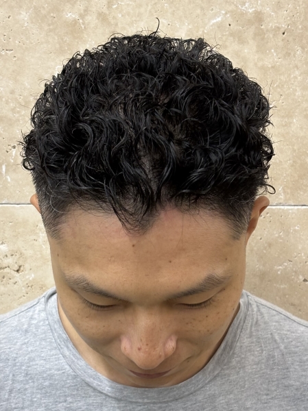 渋さ全開“極道パーマ”