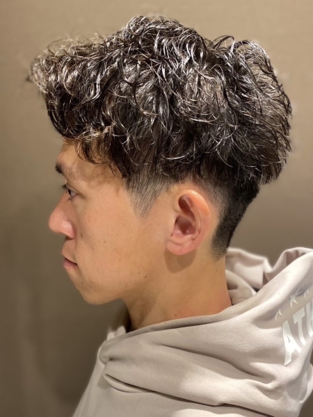 スパイラルパーマ