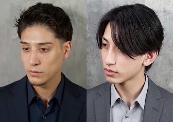 新橋で差がつくツーブロックスタイル