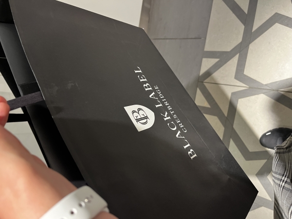 お世話になった店長にプレゼント