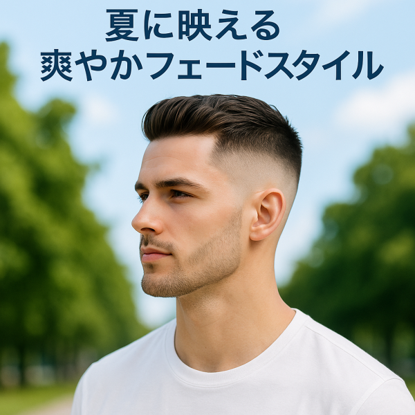 夏に映える爽やかフェードスタイル