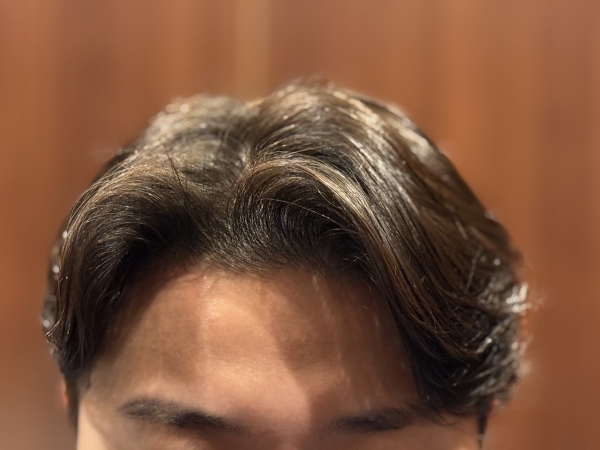 春のパーマで朝が楽に