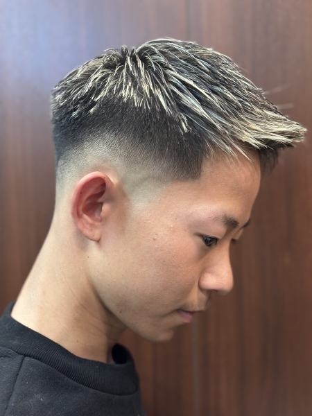 初めてのフェードは低めが人気