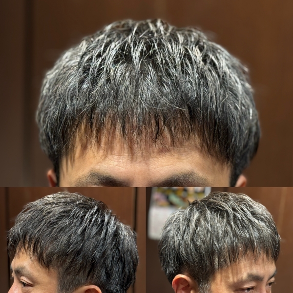 おじさん　ツーブロック　40代50代