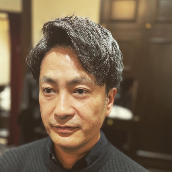 おじさん　ツーブロック　ツイスパ　田町　三田　品川