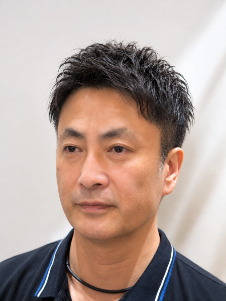 おじさんツーブロックショートスタイル　