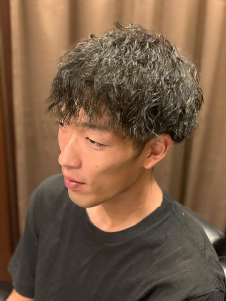 ツイストパーマ｜ヘアカタログ｜高級理容室 床屋 ヒロ銀座ヘアーサロン