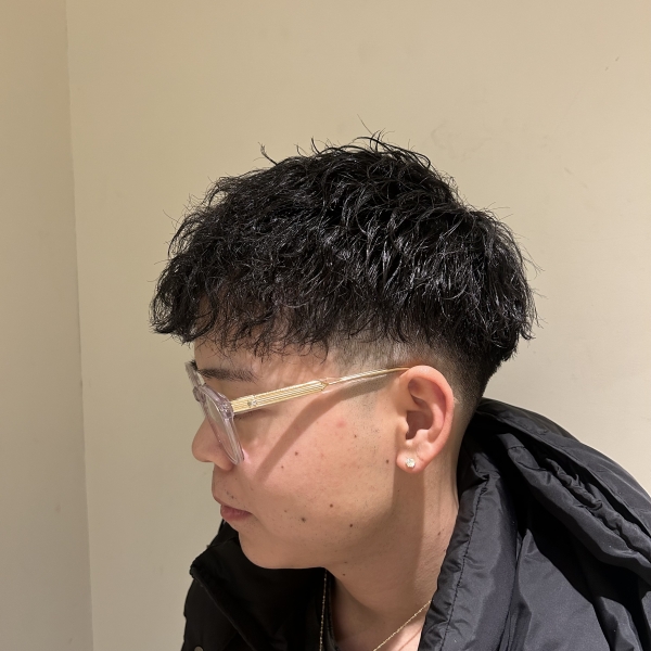 王道スキンフェード×ツイスパ