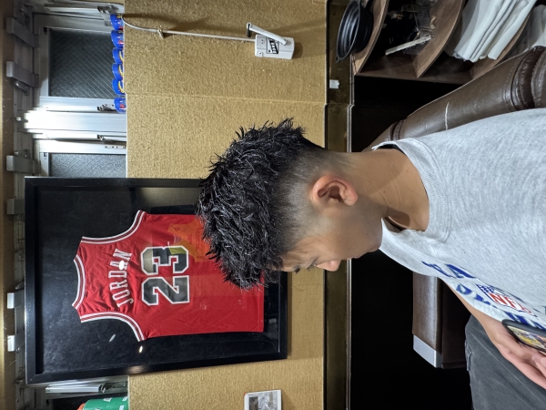 スキンフェード×ピンパーマ