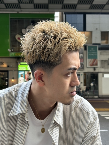 フェードスパイキーショート
