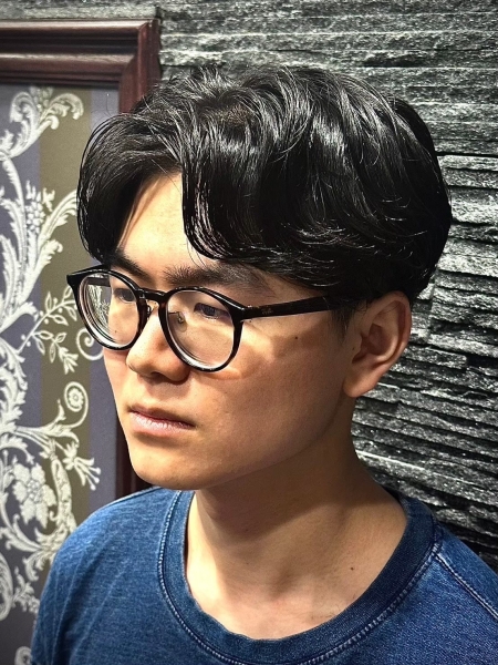 毛流れスタイル