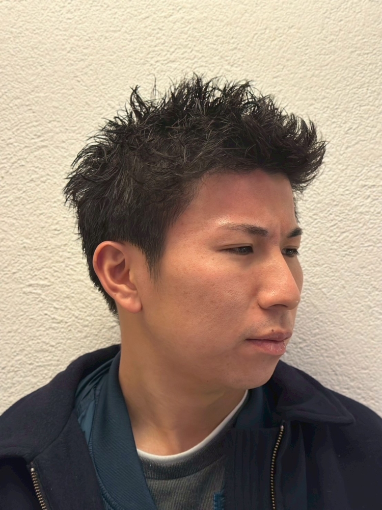 【HIRO GINZA仙台本店-/ピンパーマスパイキー】
