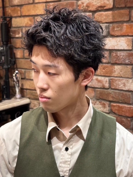 【HIRO GINZA仙台本店-/小野友誠】ピンパーマスパイキー