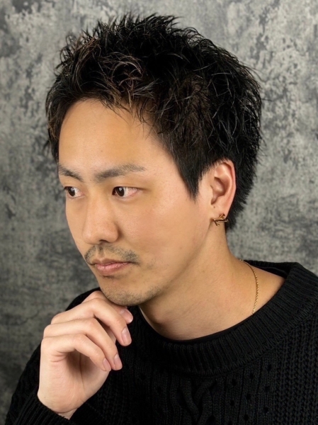 【HIRO GINZA仙台本店-/ソフトパーマスパイキー】