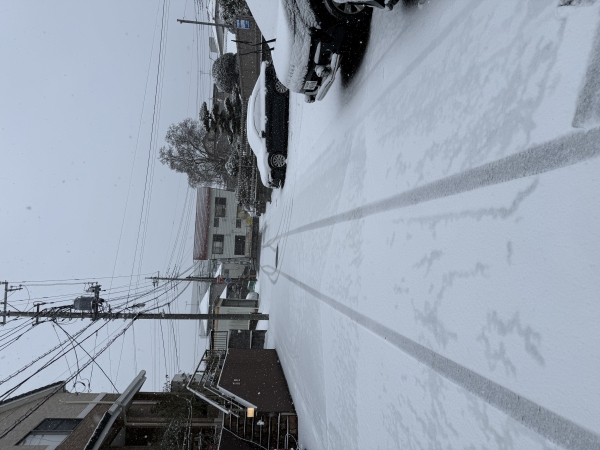 雪でも、ヒロ銀座は元気に営業してます！☃️✂️