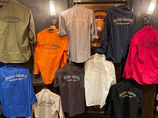 【新制服案】ヒロ銀座ロゴ入りシャツ、導入するか本気で悩んでます。