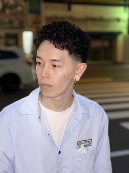 ナチュラルアップバング