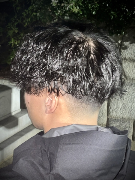 ツイスパ×フェード